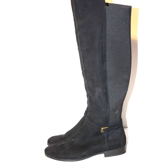 Style & Co. Riding Boots Womens sz 9.5M Kimball Suede Tall Stretch-Calf - Picture 1 of 7